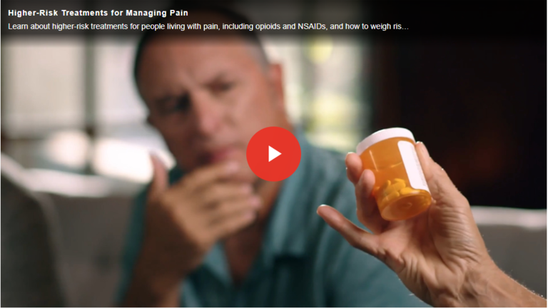 Video Image of Higher-Risk Treatments for Managing Pain