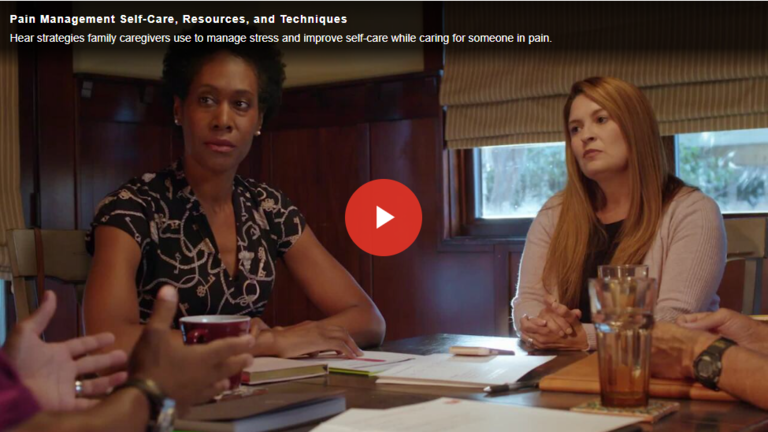 Video Image of Pain Management Self-Care, Resources, and Techniques